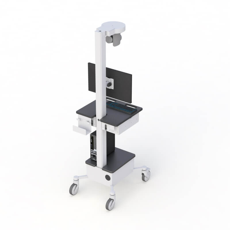Telehealth Medical POC Cart 4 Telehealth Medical POC Cart